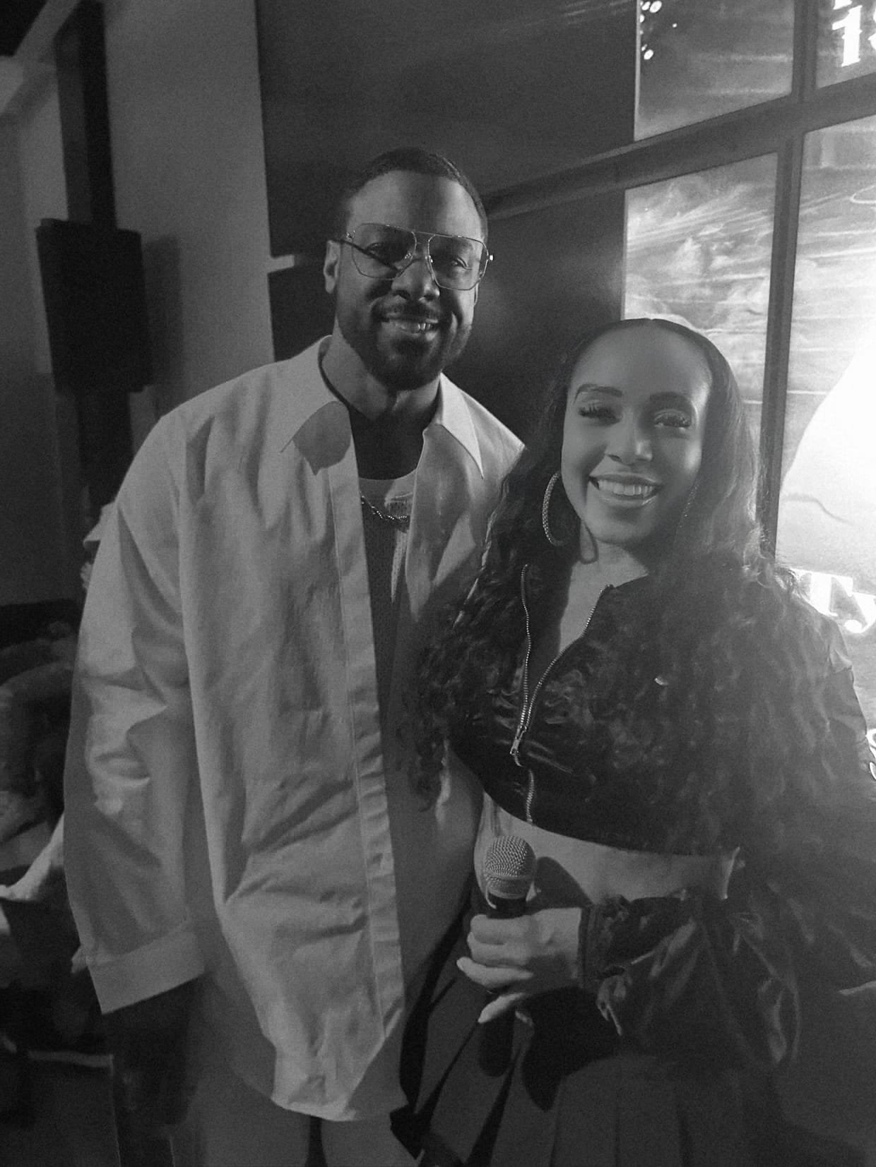 Cheyja with Lance Gross
