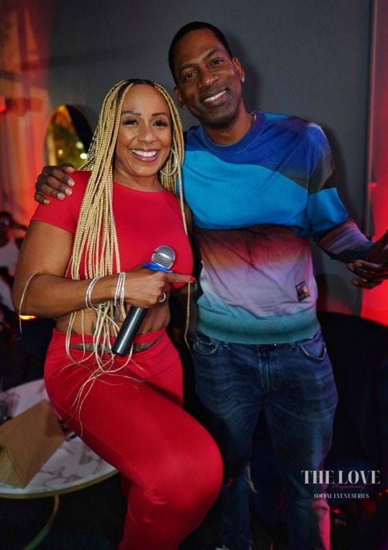Cheyja with Tony Rock