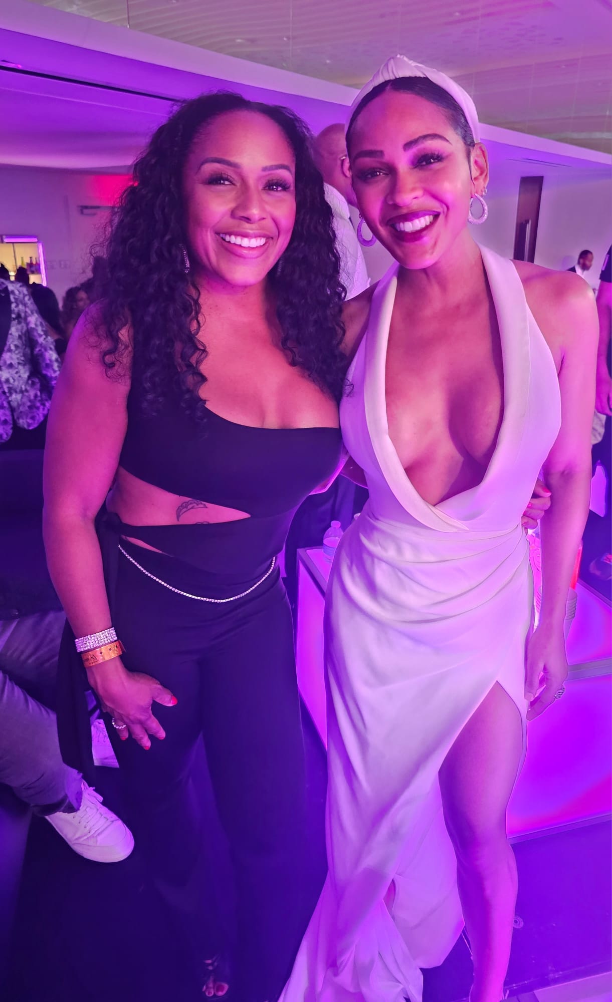 Cheyja with Meagan Good