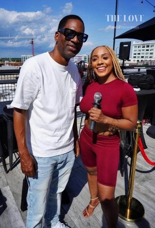 Cheyja with Tony Rock
