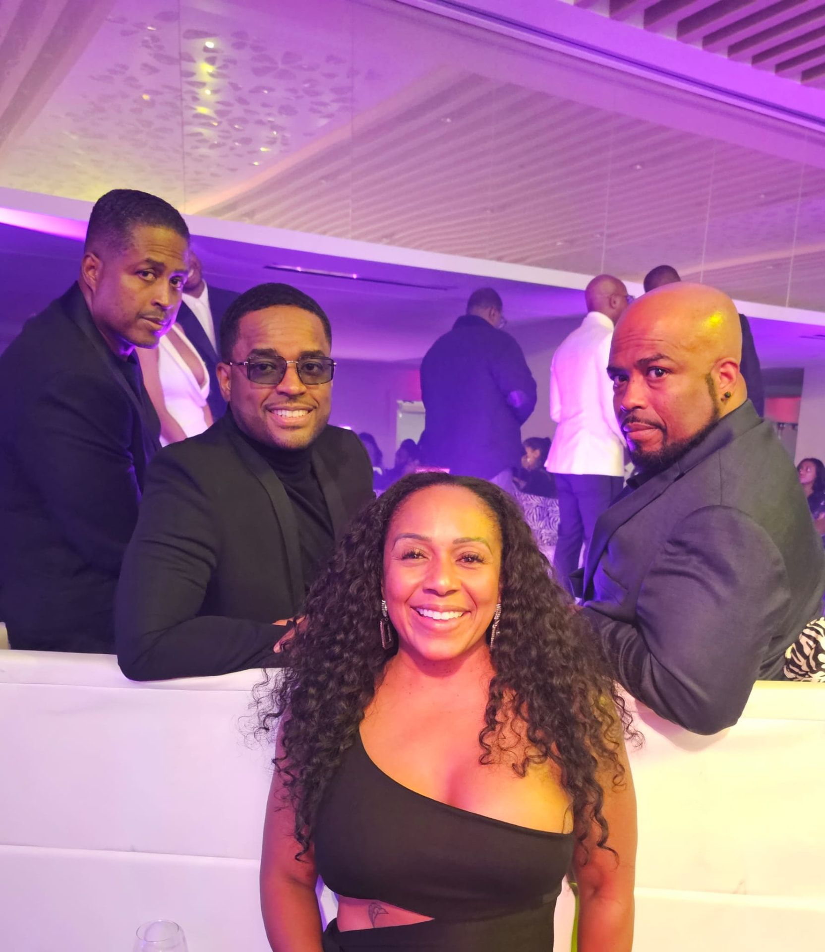 Cheyja with Larenz Tate