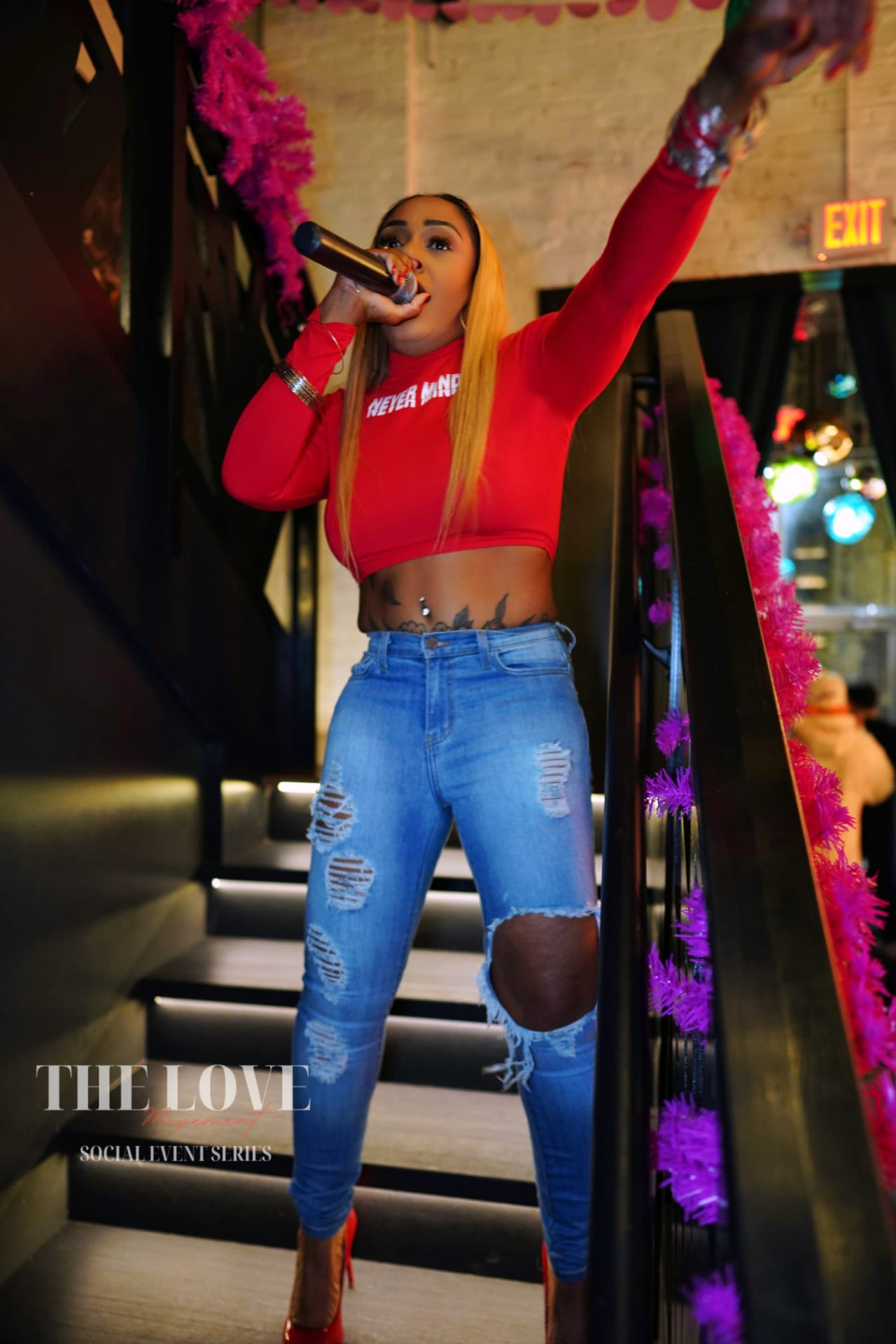 Cheyja hosting — The Love Movement