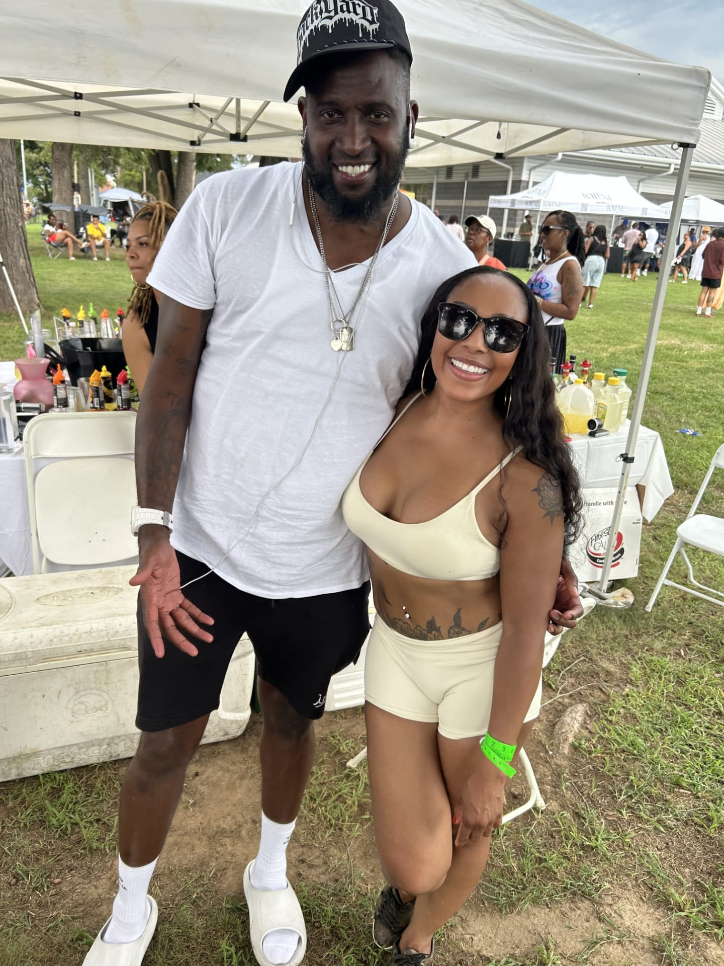 Cheyja with Big G