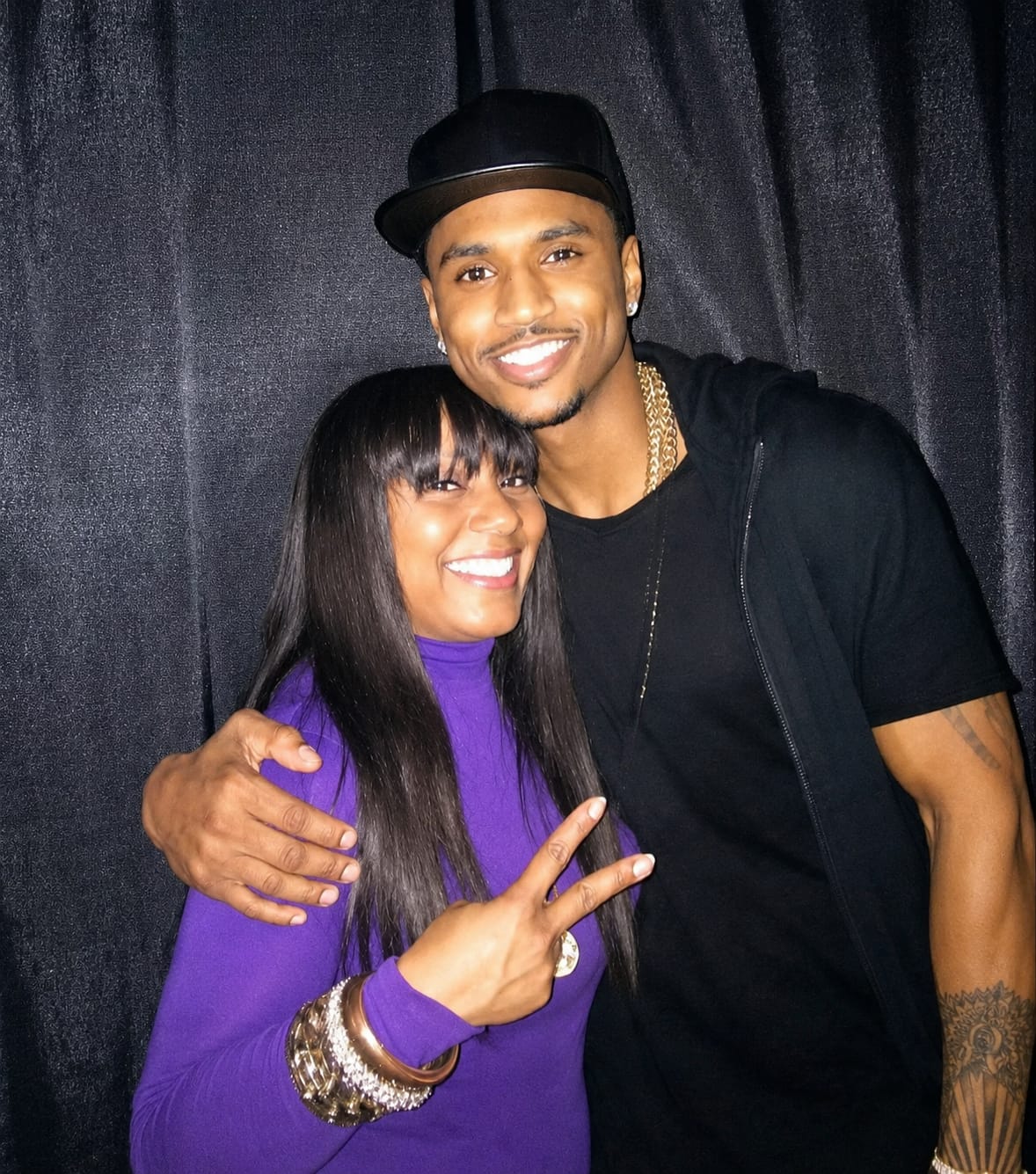 Cheyja with Trey Songz
