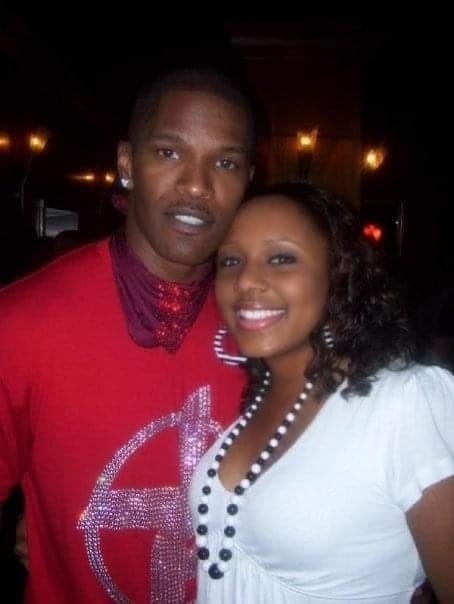 Cheyja with Jamie Foxx